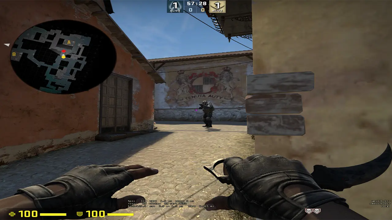 CS2 4:3 Stretched POV Example 1